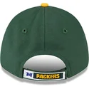 lippikset-kaareva-vihrea-saadettava-nauha-lapsille-9forty-the-league-green-bay-packers-nfl-new-era
