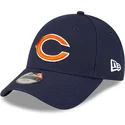 lippikset-kaareva-laivastonsininen-saadettava-nauha-lapsille-9forty-the-league-chicago-bears-nfl-new-era