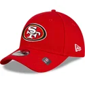 lippikset-kaareva-punainen-saadettava-nauha-9forty-the-league-team-colour-san-francisco-49ers-nfl-new-era