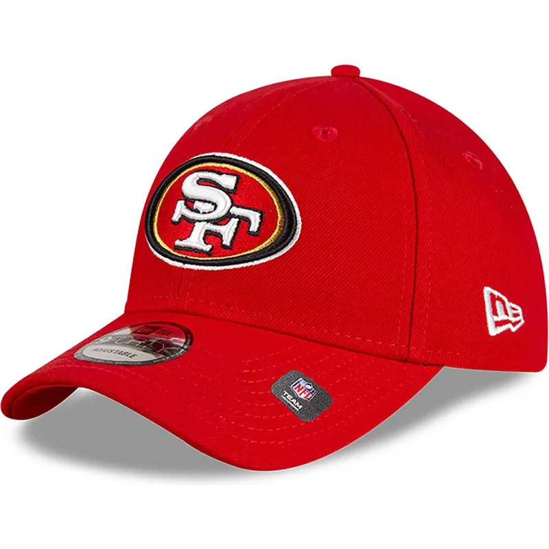 lippikset-kaareva-punainen-saadettava-nauha-9forty-the-league-team-colour-san-francisco-49ers-nfl-new-era lippikset-kaareva-punainen-saadettava-nauha-9forty-the-league-team-colour-san-francisco-49ers-nfl-new-era