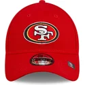 lippikset-kaareva-punainen-saadettava-nauha-9forty-the-league-team-colour-san-francisco-49ers-nfl-new-era