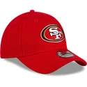 lippikset-kaareva-punainen-saadettava-nauha-9forty-the-league-team-colour-san-francisco-49ers-nfl-new-era