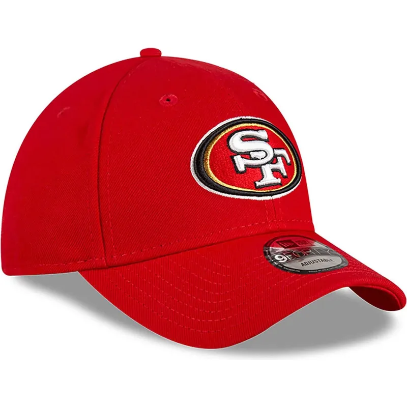 lippikset-kaareva-punainen-saadettava-nauha-9forty-the-league-team-colour-san-francisco-49ers-nfl-new-era lippikset-kaareva-punainen-saadettava-nauha-9forty-the-league-team-colour-san-francisco-49ers-nfl-new-era