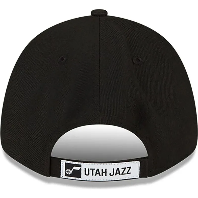 cap-kaareva-black-adjustable-strap-9forty-the-league-utah-jazz-nba-new-era cap-kaareva-black-adjustable-strap-9forty-the-league-utah-jazz-nba-new-era