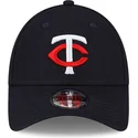 lippikset-kaareva-laivastonsininen-saadettava-nauha-9forty-the-league-minnesota-twins-mlb-new-era