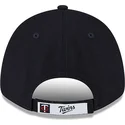 lippikset-kaareva-laivastonsininen-saadettava-nauha-9forty-the-league-minnesota-twins-mlb-new-era