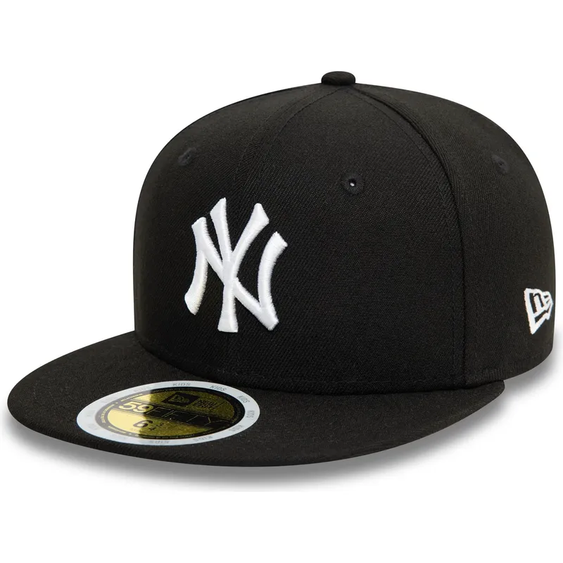 cap-littea-black-ajustada-lapsille-59fifty-new-york-yankees-mlb-new-era cap-littea-black-ajustada-lapsille-59fifty-new-york-yankees-mlb-new-era