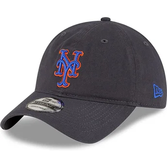 Cap kaareva gray adjustable strap 9TWENTY Core Classic New York Mets MLB New Era