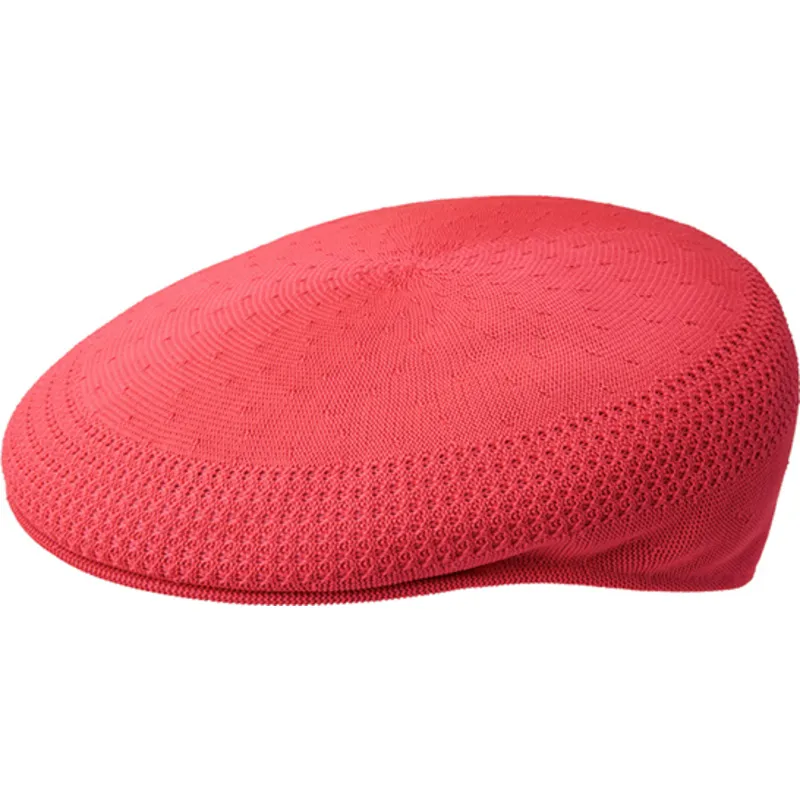 kangol-tropic-504-ventair-scarlet-red-flat-cap