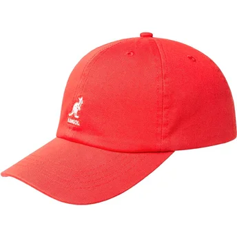 Cap kaareva red adjustable strap Kangol