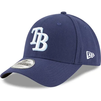 lippikset-kaareva-laivastonsininen-saadettava-nauha-9forty-the-league-tampa-bay-rays-mlb-new-era