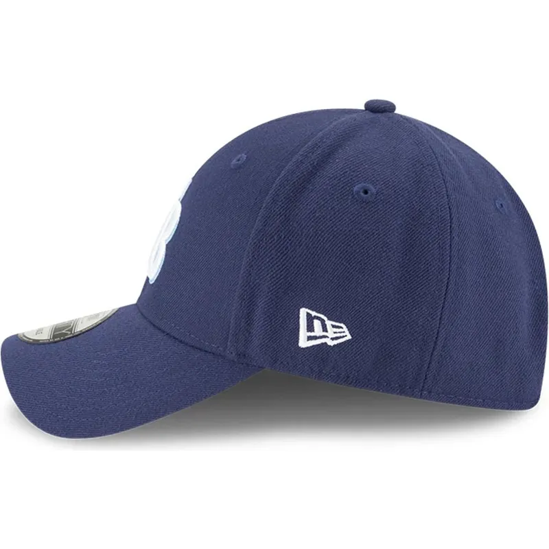 lippikset-kaareva-laivastonsininen-saadettava-nauha-9forty-the-league-tampa-bay-rays-mlb-new-era
