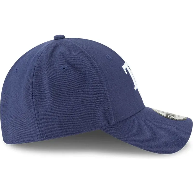 lippikset-kaareva-laivastonsininen-saadettava-nauha-9forty-the-league-tampa-bay-rays-mlb-new-era