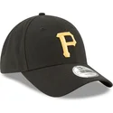 cap-kaareva-black-adjustable-strap-9forty-the-league-pittsburgh-pirates-mlb-new-era