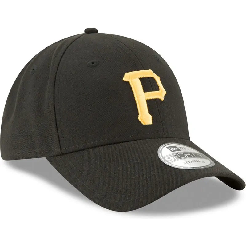 cap-kaareva-black-adjustable-strap-9forty-the-league-pittsburgh-pirates-mlb-new-era