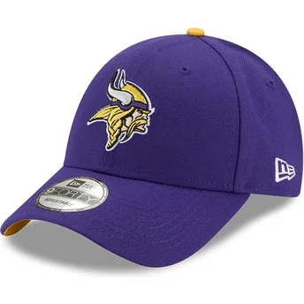 lippikset-kaareva-violetti-saadettava-nauha-9forty-the-league-minnesota-vikings-nfl-new-era