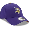 lippikset-kaareva-violetti-saadettava-nauha-9forty-the-league-minnesota-vikings-nfl-new-era