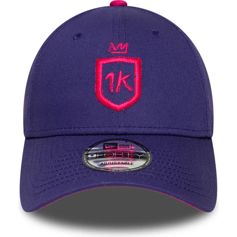 lippikset-kaareva-violetti-saadettava-nauha-9forty-core-1k-fc-kings-league-new-era