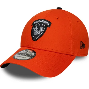 Lippikset kaareva oranssi säädettävä nauha 9FORTY Core Aniquiladores FC Kings League New Era