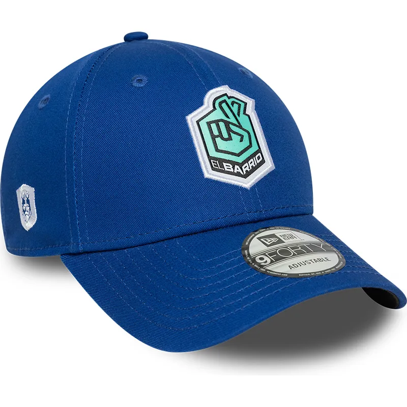 lippikset-kaareva-sininen-saadettava-nauha-9forty-core-el-barrio-kings-league-new-era lippikset-kaareva-sininen-saadettava-nauha-9forty-core-el-barrio-kings-league-new-era