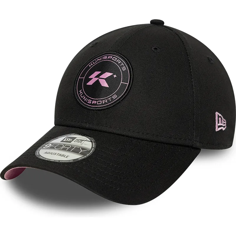 lippikset-kaareva-musta-saadettava-nauha-9forty-core-kunisports-kings-league-new-era lippikset-kaareva-musta-saadettava-nauha-9forty-core-kunisports-kings-league-new-era