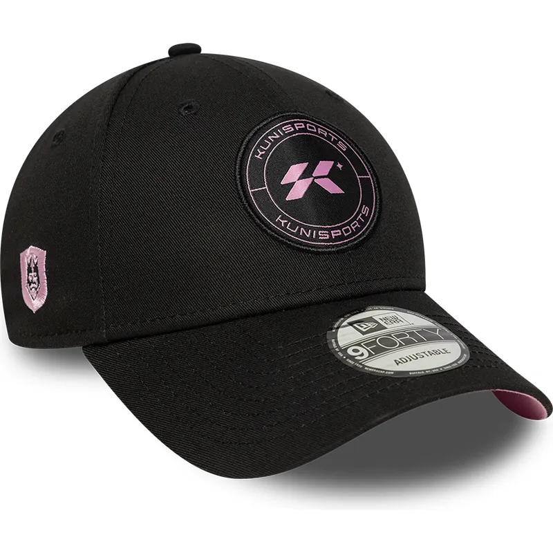 lippikset-kaareva-musta-saadettava-nauha-9forty-core-kunisports-kings-league-new-era lippikset-kaareva-musta-saadettava-nauha-9forty-core-kunisports-kings-league-new-era