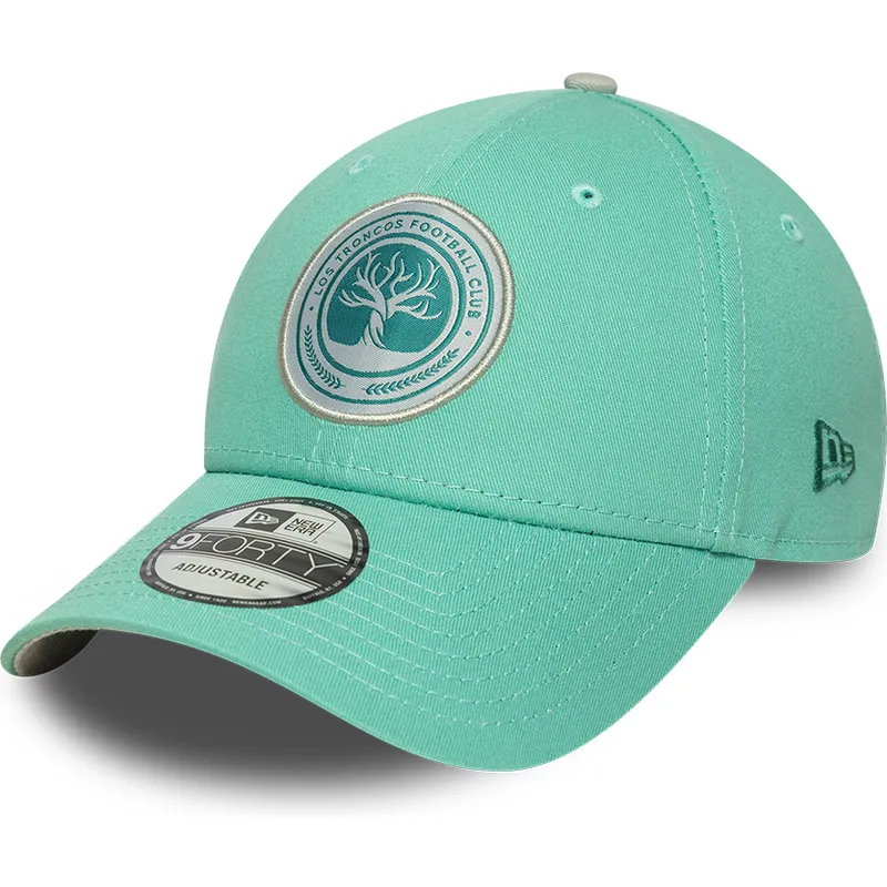 cap-kaareva-green-adjustable-strap-9forty-core-los-troncos-fc-kings-league-new-era