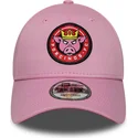 cap-kaareva-pink-adjustable-strap-9forty-core-porcinos-fc-kings-league-new-era