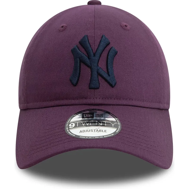 lippikset-kaareva-violetti-saadettava-nauha-9twenty-league-essential-new-york-yankees-mlb-new-era