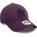 lippikset-kaareva-violetti-saadettava-nauha-9twenty-league-essential-new-york-yankees-mlb-new-era