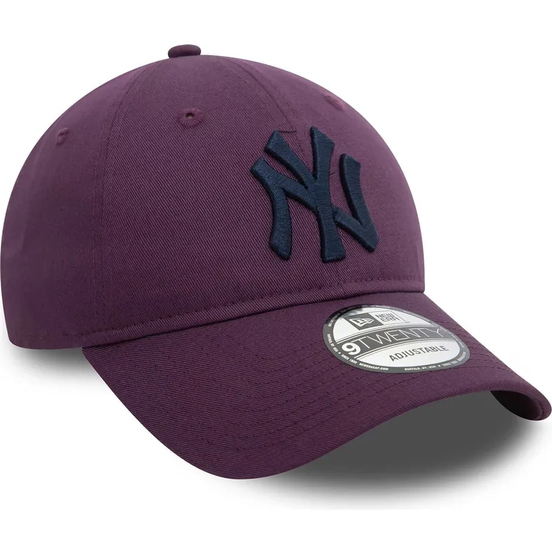 lippikset-kaareva-violetti-saadettava-nauha-9twenty-league-essential-new-york-yankees-mlb-new-era