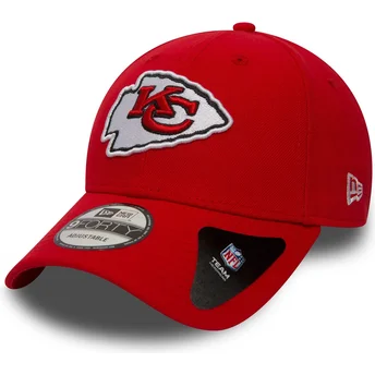 Cap kaareva red adjustable strap 9FORTY The League Kansas City Chiefs NFL New Era