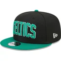 new-era-flat-brim-9fifty-statement-boston-celtics-nba-black-and-green-snapback-cap