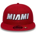 lippikset-littea-punainen-snapback-9fifty-statement-miami-heat-nba-new-era