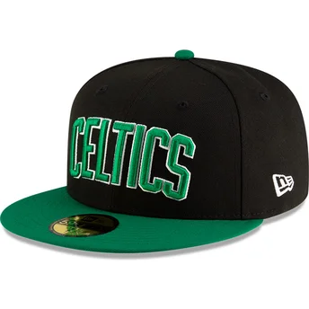 Lippikset litteä musta istuva 59FIFTY Statement Boston Celtics NBA New Era