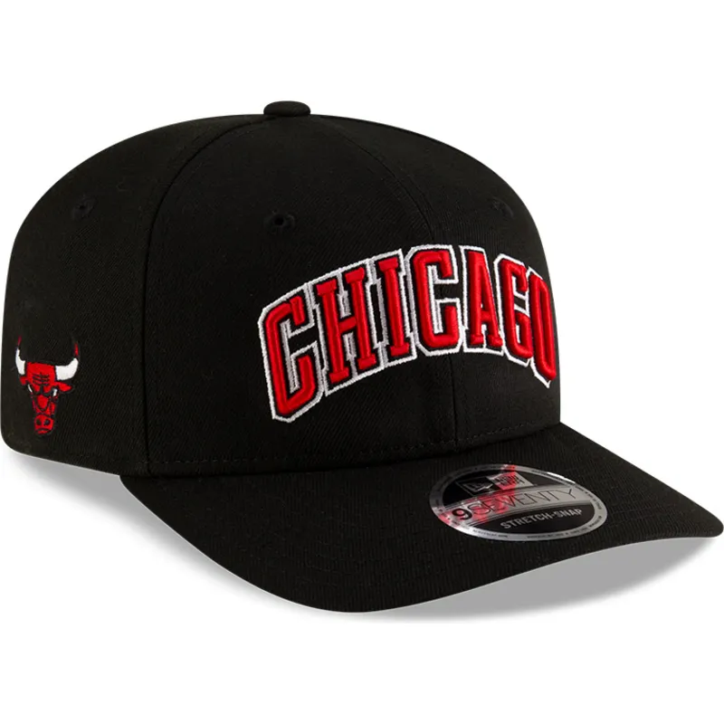 lippikset-kaareva-musta-snapback-9seventy-statement-stretch-snap-chicago-bulls-nba-new-era