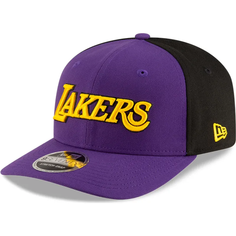 lippikset-kaareva-violetti-snapback-9seventy-statement-stretch-snap-los-angeles-lakers-nba-new-era