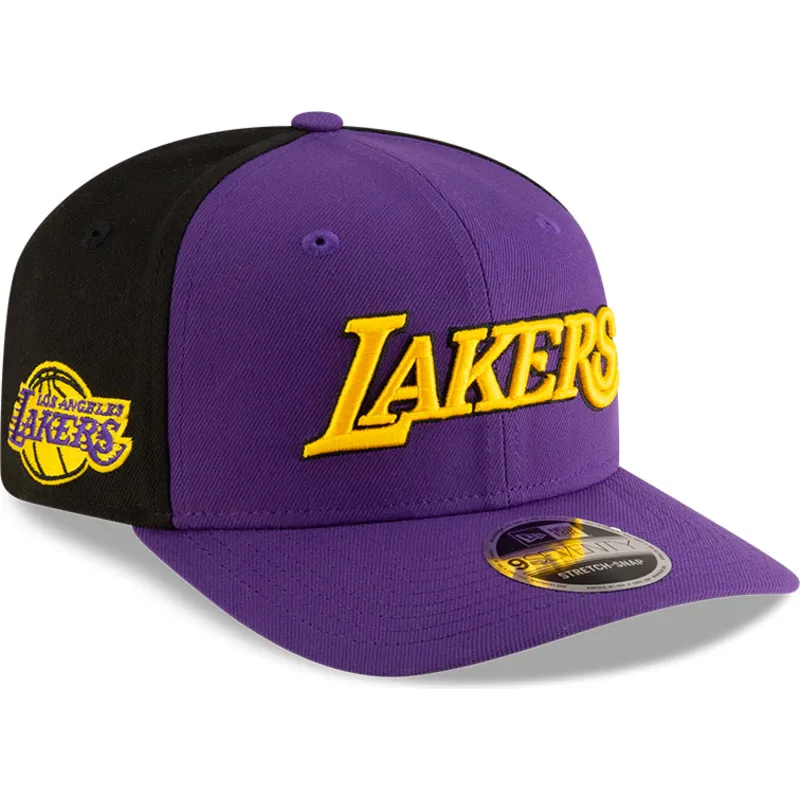 lippikset-kaareva-violetti-snapback-9seventy-statement-stretch-snap-los-angeles-lakers-nba-new-era