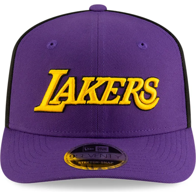 lippikset-kaareva-violetti-snapback-9seventy-statement-stretch-snap-los-angeles-lakers-nba-new-era