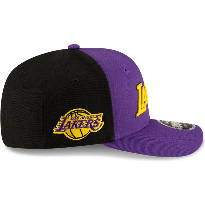 lippikset-kaareva-violetti-snapback-9seventy-statement-stretch-snap-los-angeles-lakers-nba-new-era