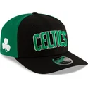 new-era-curved-brim-9seventy-statement-stretch-snap-boston-celtics-nba-black-and-green-snapback-cap