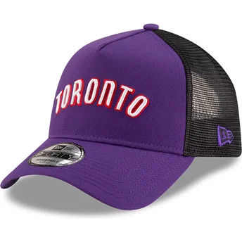 Lippikset kaareva rekka violetti snapback A Frame Classic Toronto Raptors NBA New Era