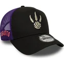 lippikset-kaareva-rekka-musta-snapback-a-frame-classic-toronto-raptors-nba-new-era