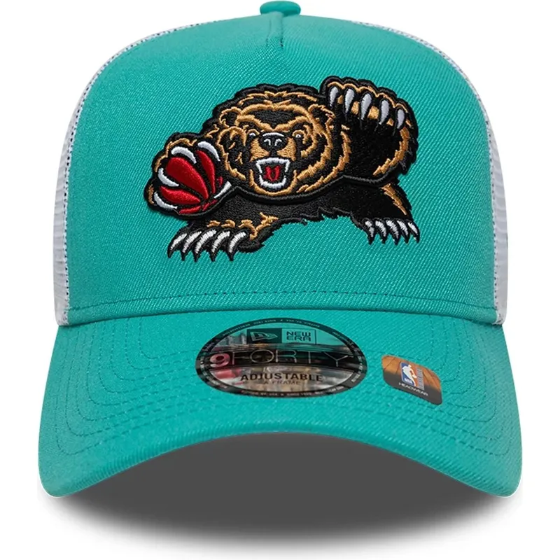 lippikset-kaareva-rekka-vihrea-snapback-a-frame-classic-memphis-grizzlies-nba-new-era