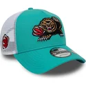 lippikset-kaareva-rekka-vihrea-snapback-a-frame-classic-memphis-grizzlies-nba-new-era