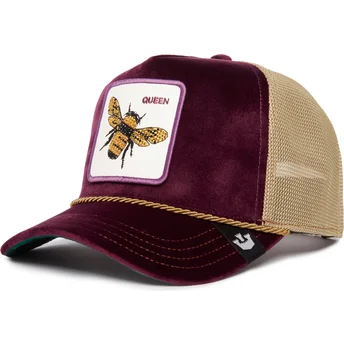 Goorin Bros. Bee Amethyst Queen The Farm Jewel Tones Purple Trucker Hat