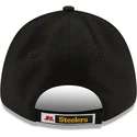 lippikset-kaareva-musta-saadettava-nauha-9forty-the-league-pittsburgh-steelers-nfl-new-era