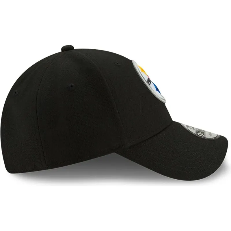 lippikset-kaareva-musta-saadettava-nauha-9forty-the-league-pittsburgh-steelers-nfl-new-era