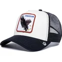 lippikset-kaareva-rekka-valkoinen-snapback-freedom-the-farm-goorin-bros