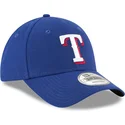 lippikset-kaareva-sininen-saadettava-nauha-9forty-the-league-texas-rangers-mlb-new-era